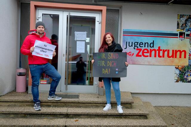 Die ÖGJ-Jugendzentren sind auch während des Lockdowns für Einzelgespräche geöffnet.  | Foto: JCUV
