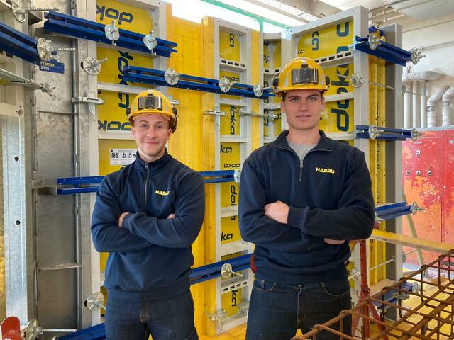 Lukas Ritzberger (links) und David Friedl. | Foto: Karl Fröschl