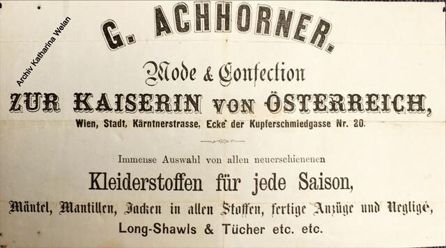 Foto: Archiv Katharina Welan