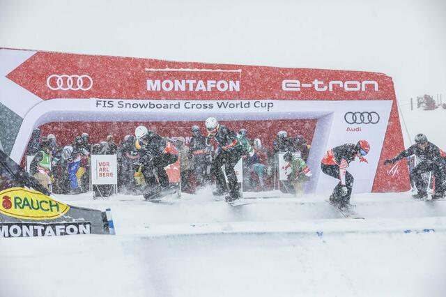 Spannung verspricht auch der für Samstag geplante Mixed-Bewerb. Es ist der einzige im Weltcup vor den Olympischen Spielen im Februar. | Foto: Montafon Tourismus GmbH, Fotograf: Stefan Kothner