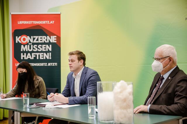 Stefan Kaineder befürwortet ein kommendes Lieferkettengesetz der EU-Kommission.