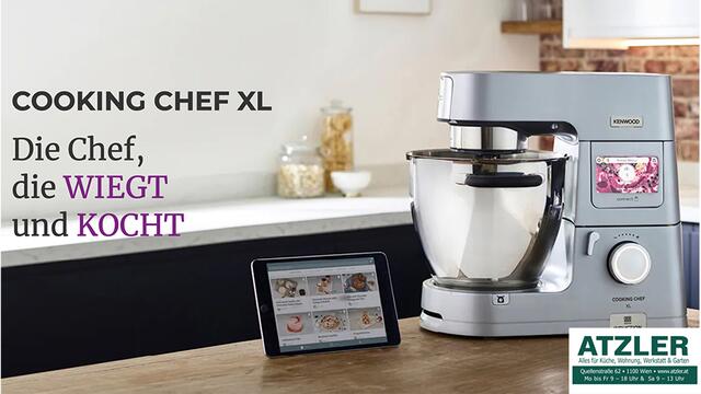 Die Kenwood World App liefert täglich neue Ideen für Rezepte sowie hilfreiche Tipps für ein gelungenes Gericht.