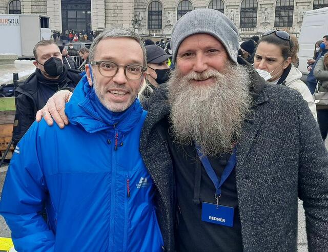 Herbert Kickl und J.W. Anderlan | Foto: FB/Anderlan