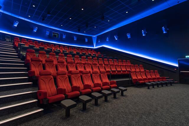 Angenehme Temperaturen dank nachhaltiger Biomasse-Heizung in den Star Movie Kinosälen.
 