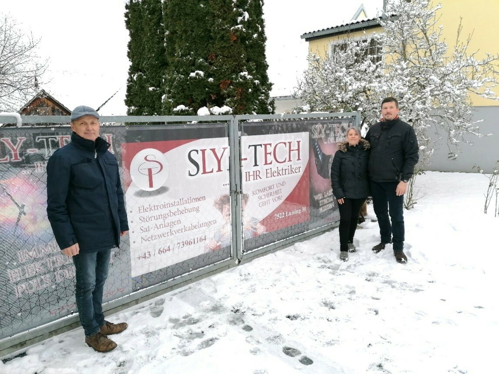 Elektroinstallationen Luising hat wieder einen Gewerbebetrieb Güssing