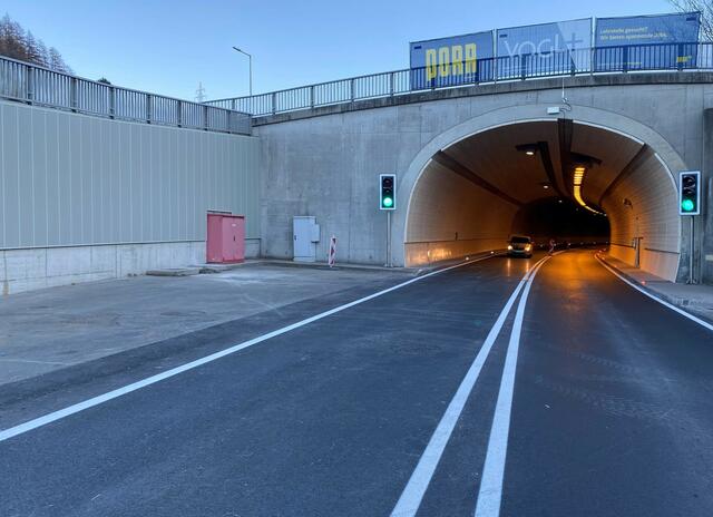 Grünes Licht im Umfahrungstunnel Obdach gibt es ab Freitag. | Foto: Land Steiermark