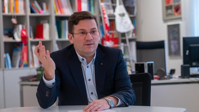 Bezirkschef Wilfried Zankl (SPÖ) im Interview über die Vorhaben im neuen Jahr.