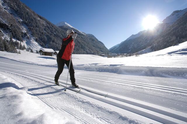 Bestens präparierte Loipen im Kaunertal | Foto: Kaunertal Tourismus/Martin Lugger