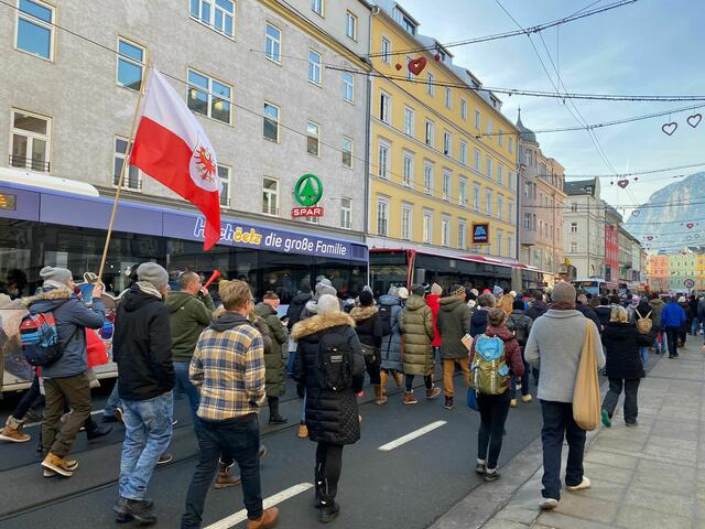 Einmal die Museumstraße runter. | Foto: zeitungsfoto.at