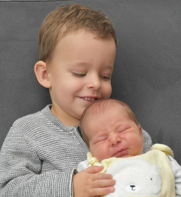 Rosalie
Geburt: 13. November
51 cm, 3.170 g
Michaela und Stefan Pfeifer aus Kitzeck (Bruder Tobias) | Foto: Privat