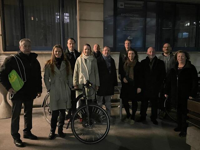 Die Initiative "fahrradfreundliches Hietzing" wird von allen Parteien unterstützt. | Foto: SPÖ Hietzing