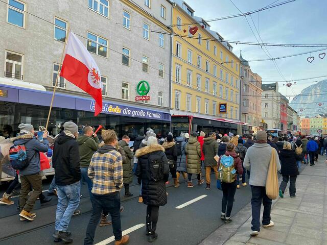 Einmal die Museumstraße runter. | Foto: zeitungsfoto.at