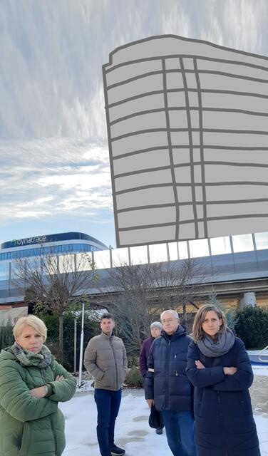 Foto: Nachbarschaft 25er Turm