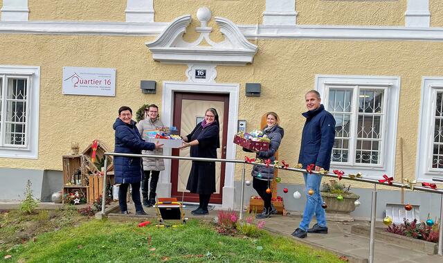 Manuela Gschwandtner, Elisabeth Gneissl, Sr. Ida, Katharina Sagerer-Foric und Christian Mader (v.l.). | Foto: Familienbund