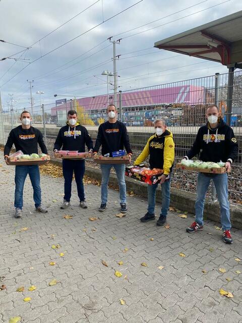 Der Fanclub setzt sich für viele gute Dinge ein. | Foto: Spusu Vienna Capitals