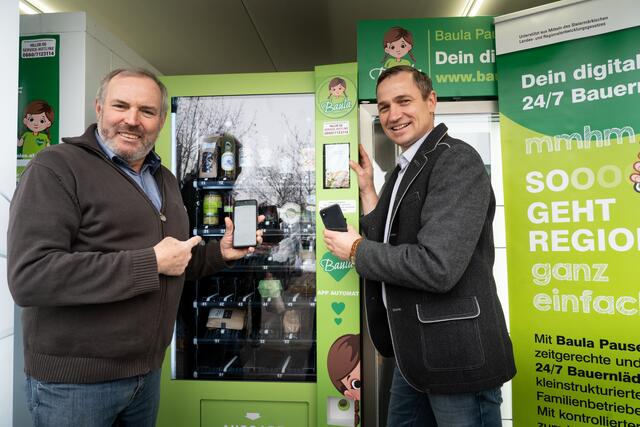 Zukunftsweisend: Hinter dem Projekt stehen Karl Obenaus und Markus Hillebrand (r.) | Foto: Regionalmanagement Steirischer Zentralraum