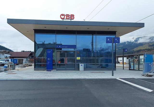 Neue, moderne, barrierefreie Mobilitätsdrehscheibe – das ist der neue Bahnhof Kirchberg. | Foto: ÖBB