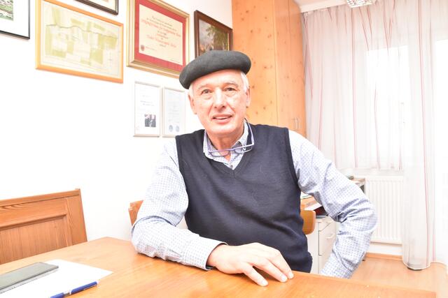 Der 67-jährige Gemeindevorstand Josef Bertsch wird zur kommenden Wahl als Bürgermeisterkandidat antreten. | Foto: Kendlbacher