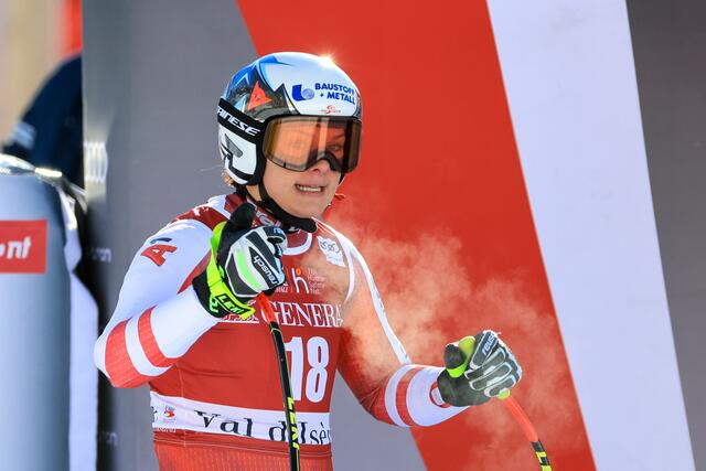 Ramona Siebenhofer fuhr knapp am Stockerl vorbei. | Foto: GEPA pictures