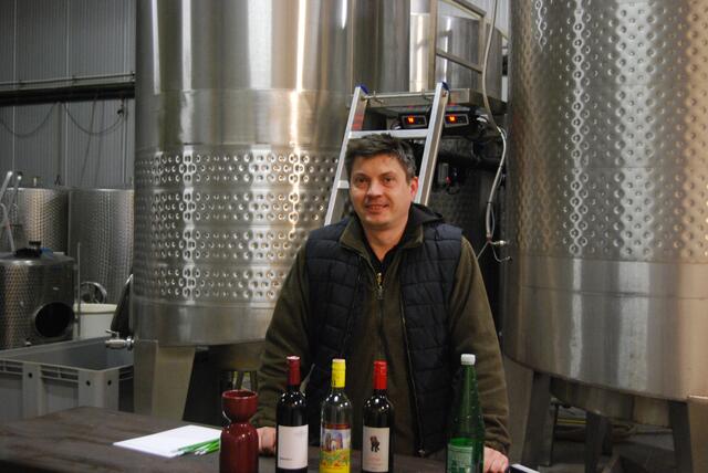 Obmann des Weinbauvereins Petronell-Carnuntum Carl Dietrich  | Foto: Lisa Kerper