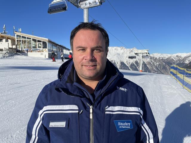 Vorstand der Nauderer Bergbahnen AG Michael Schöpf | Foto: Schwarz