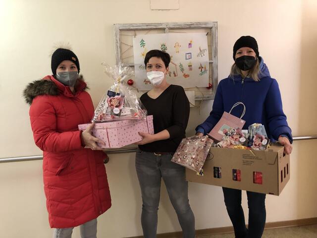 Am 21. Dezember wurden die Geschenke u.a. in der Lebenshilfe abgegeben. | Foto: FWZ Osttirol