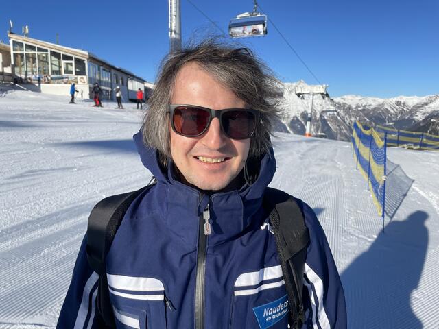 Karl Folie vom Marketing der Nauderer Bergbahnen AG | Foto: Schwarz