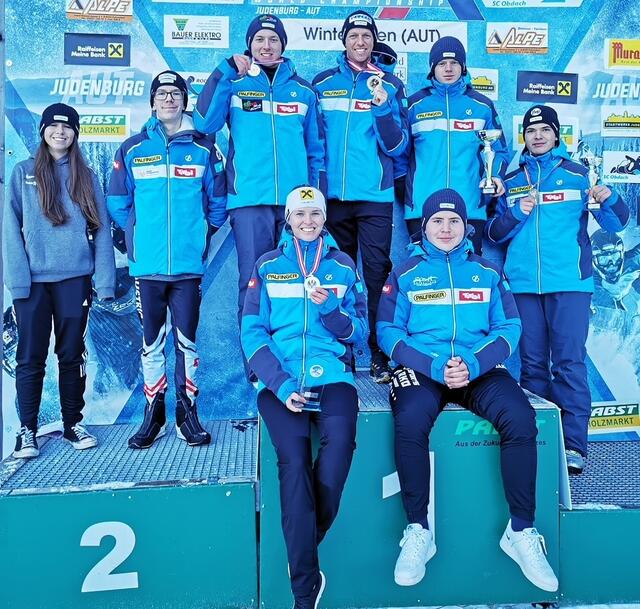 Die steirischen Rodler zeigten bei den nationalen Meisterschaften auf der Winterleiten auf. | Foto: Taucher