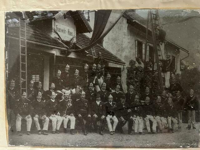 Mannschaftsfoto der FF Kleinzell aus 1918 | Foto: Archiv FF Kleinzell