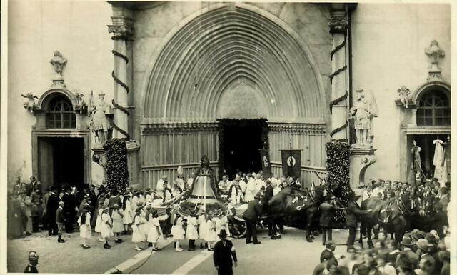 Glockenweihe in Lilienfeld 15. Juni 1924_Zisterziensersstift Lilienfeld | Foto: Archiv Stift Lilienfeld