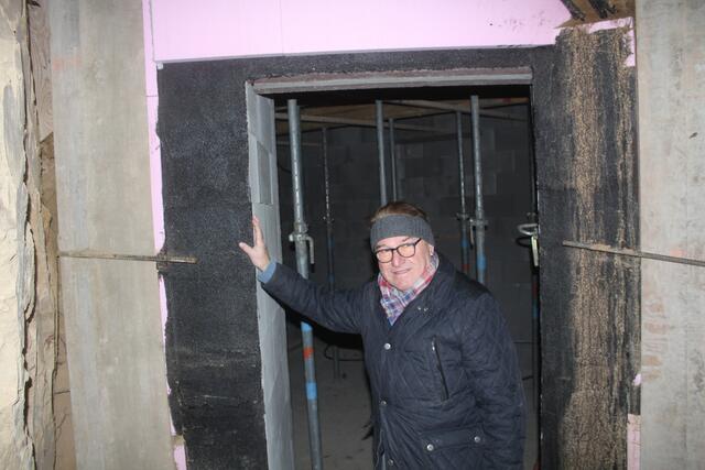 Schlicht und Einfach soll das Stüberl von Günter Stockinger in der Kellergasse werden | Foto: arbes