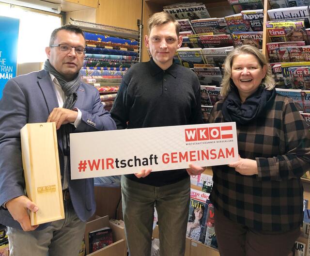 Christian Schriefl, Gernold Krispel, Angelika Bauer (v.l.) | Foto: WKÖ