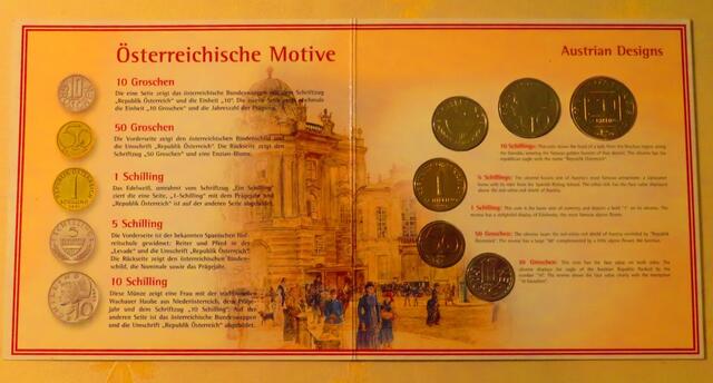 Das waren die österr. Schillingmünzen bis 31.12.2001.