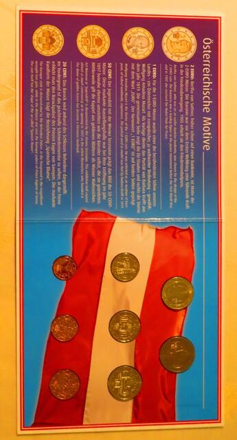 Die Euro Münzen Österreichs.2002.