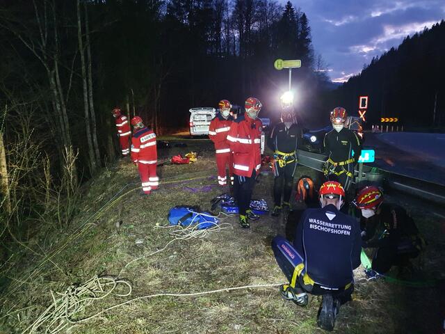 Bergeübung beim Fritzbach | Foto: Wasserrettung