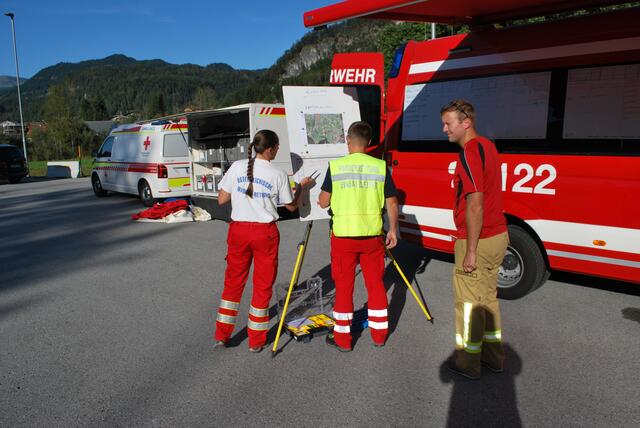 Übung in Golling | Foto: Wasserrettung