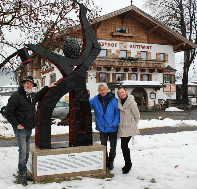 Emanuel Daxer, Peter Bichler, Johanna Weingartner. | Foto: Mühlberger