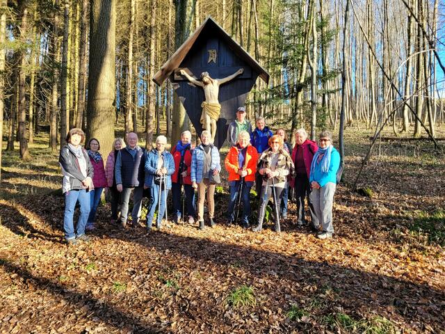 Silvesterwanderung des Kneippvereins zur Waldandacht in Bad Hall