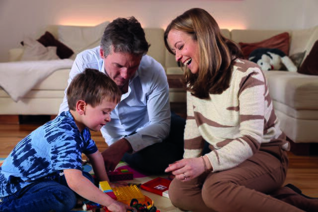 Lustiges Beisammensein mit den Eltern. | Foto: Christian Stoisser