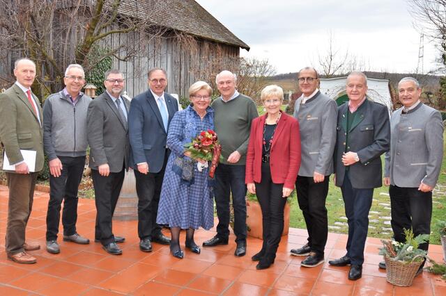 Martin Gudenus, Josef Klepp, Hermann Fischer, Richard Hogl, Sissi Pröll, Erwin Pröll, Marianne Lembacher, Peter Steinbach, Martin Reiter, Walter Schmid)