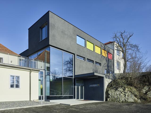 Der Campus Lengenfeld von der Architekten ARGE Göbl - Gschwantner, Bauherr: Marktgemeinde Lengenfeld
 | Foto: Bruno Klomfar