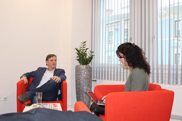 Im Gespräch mit Redakteurin Birgit Gehrke.