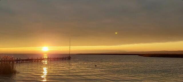 …..und die Stimmung am See geniessen