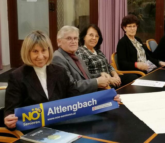 Christine Schmidt, Franz Spulak, Liane Spousta und Johanna Eggenbauer genossen das Konzert. | Foto: Seniorenbund Altlengbach