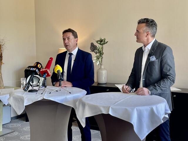 Erwin Angerer und Gernot Darmann greifen SPÖ und Team Kärnten frontal an | Foto: RMK 