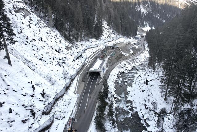 Im Herbst sollen die Arbeiten im Defereggental abgeschlossen werden. | Foto: Land Tirol