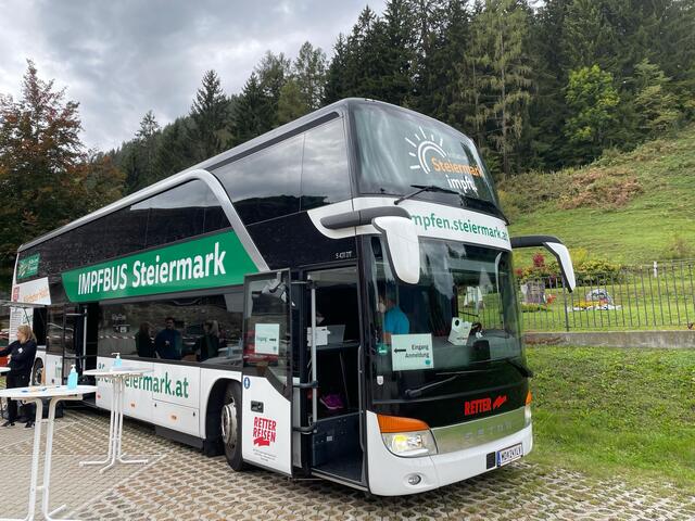 Der Impfbus kommt zurück ins Murtal. | Foto: Gerold