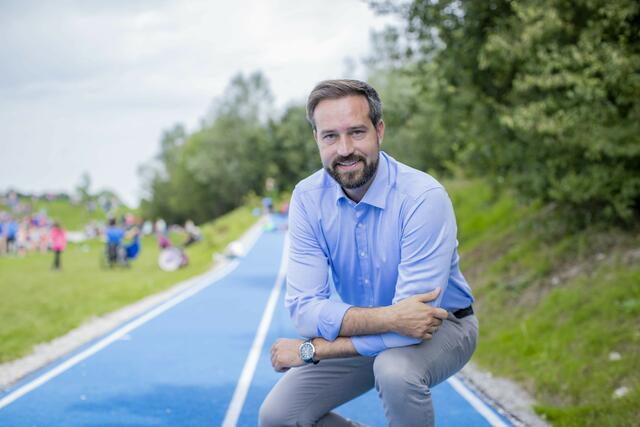 Landesrat Stefan Schnöll unterstützt die Sportstätten und den Salzburger Spitzensport. | Foto: Foto: Neumayr-Leopold
