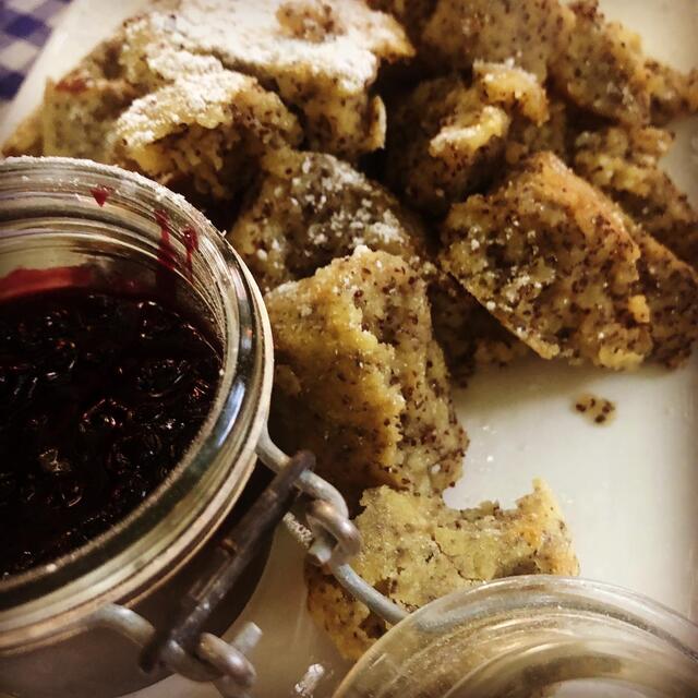 Das schaut ja super aus: Der Mohn-Kaiserschmarrn von Iris Datzreiter. | Foto: Datzreiter