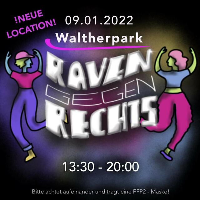 Raven gegen Rechts im Waltherpark | Foto: FB/SJ